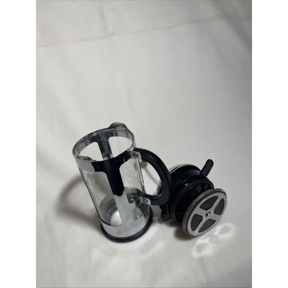 Bodum French Press Coffee Maker 8 Cup / 32 oz Chrome & Glass Nice EUC Classic